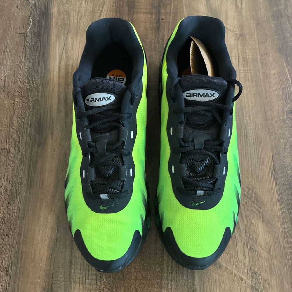 Nike Air Max DN8 Black Green Strike Men Size 10 Shoes New HQ4681-010 - Picture 3 of 7